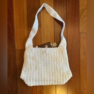 The Sak White Crochet Purse - NWT